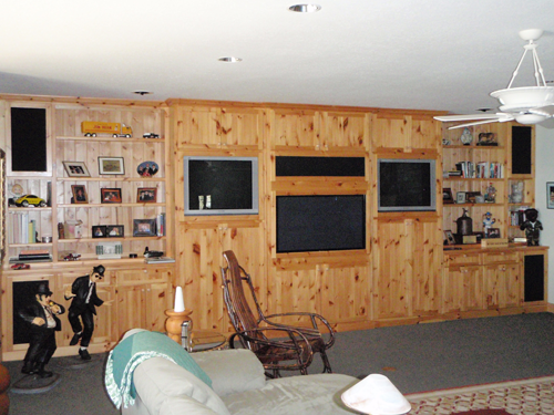 Cabin Interior Construction